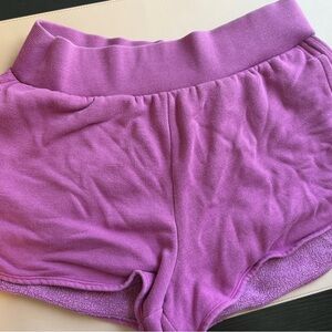 Victoria’s Secret On Point Pink Cozy Lounge Shorts Size S Soft Athleisure